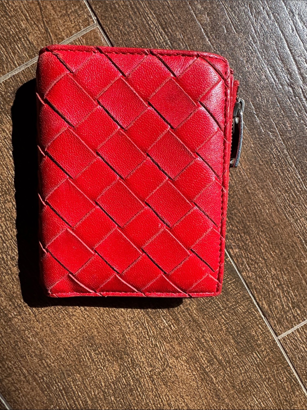 Bottega Veneta  Intrecciato small bi-fold wallet